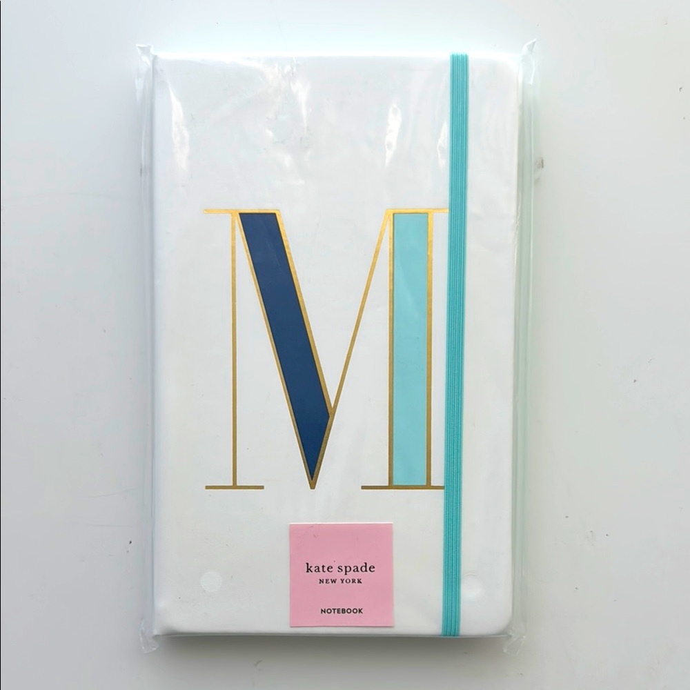 Brand New Kate Spade M Notebook